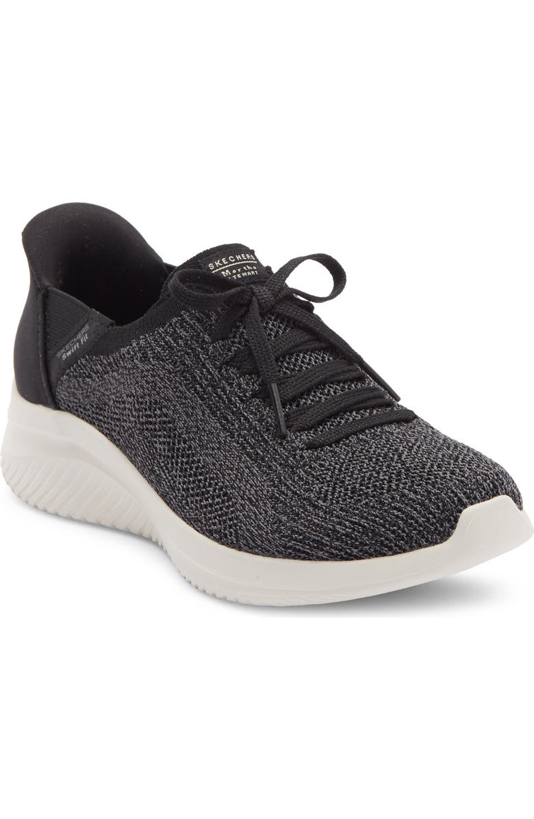SKECHERS x Martha Stewart Ultra Flex 3.0 Sneaker, Main, color, Black