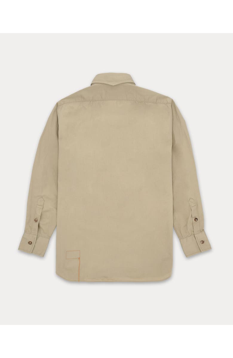 Fortela Sahara Cotton Overshirt, Alternate, color, Beige