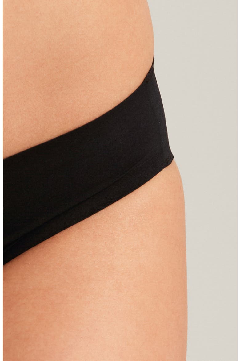 Seamless Bikini, Alternate, color, BLACK