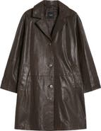 Weekend Max Mara Camino Leather Trench Coat