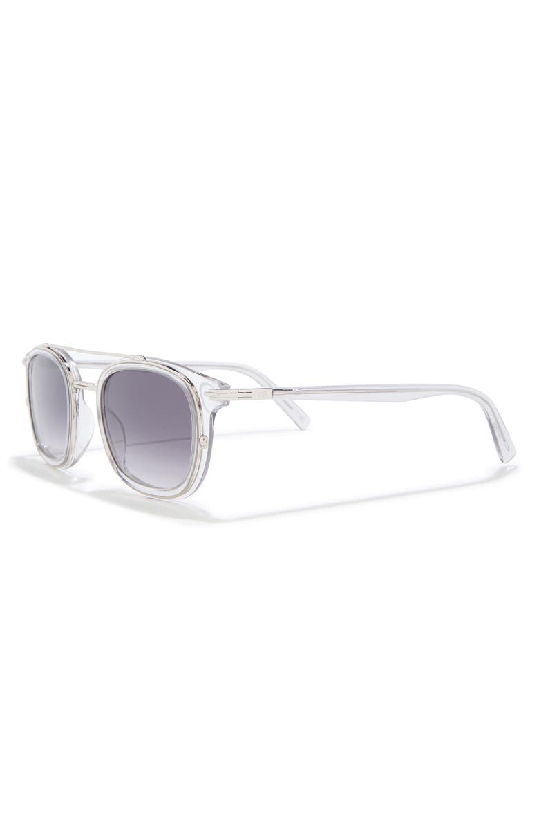 DIOR 'DiorBlackSuit S14I 49mm Square Sunglasses, Alternate, color, Grey/ Other / Gradient Smoke