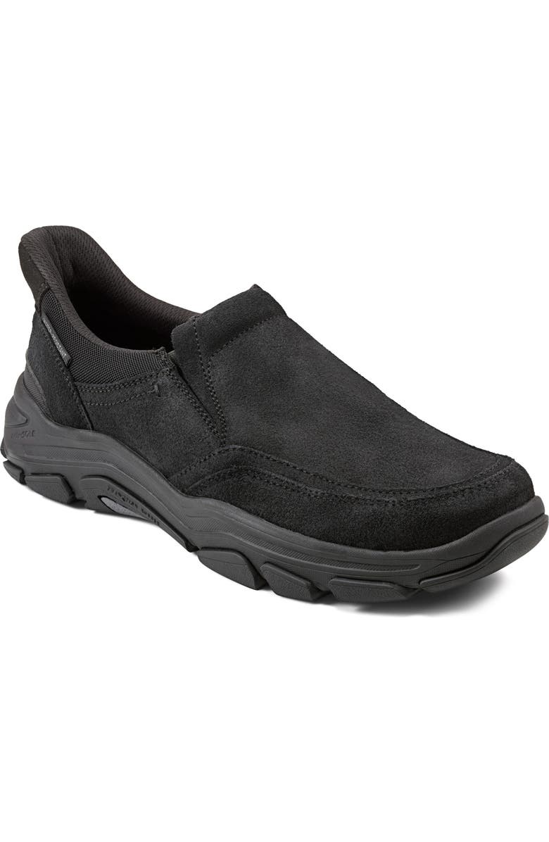 Rockport Reece Water Resistant Slip-On, Main, color, Black