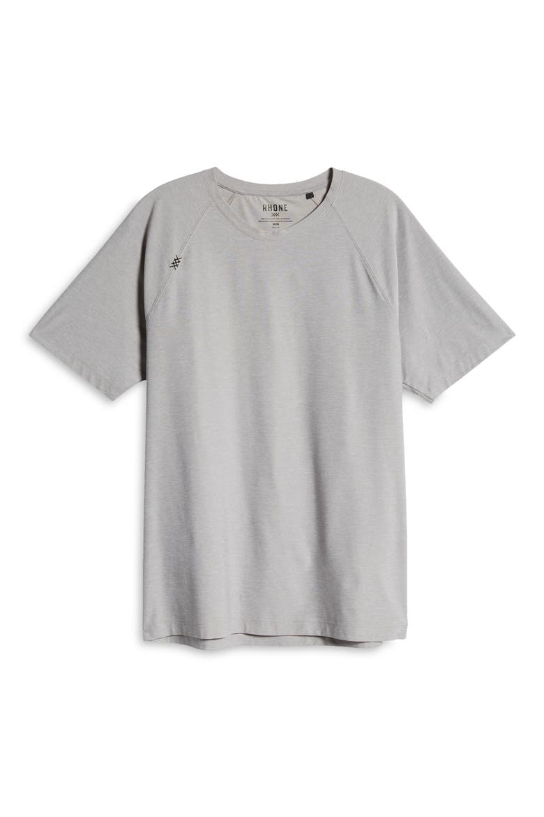 Reign Performance T-Shirt, Alternate, color, LIGHT GREY HEATHER