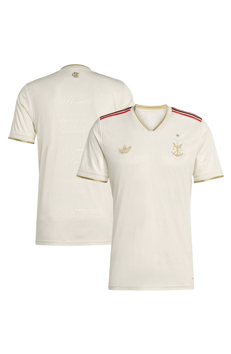 adidas Men's adidas Tan CR Flamengo 2025/26 Third Replica Jersey, Alternate, color, Tan