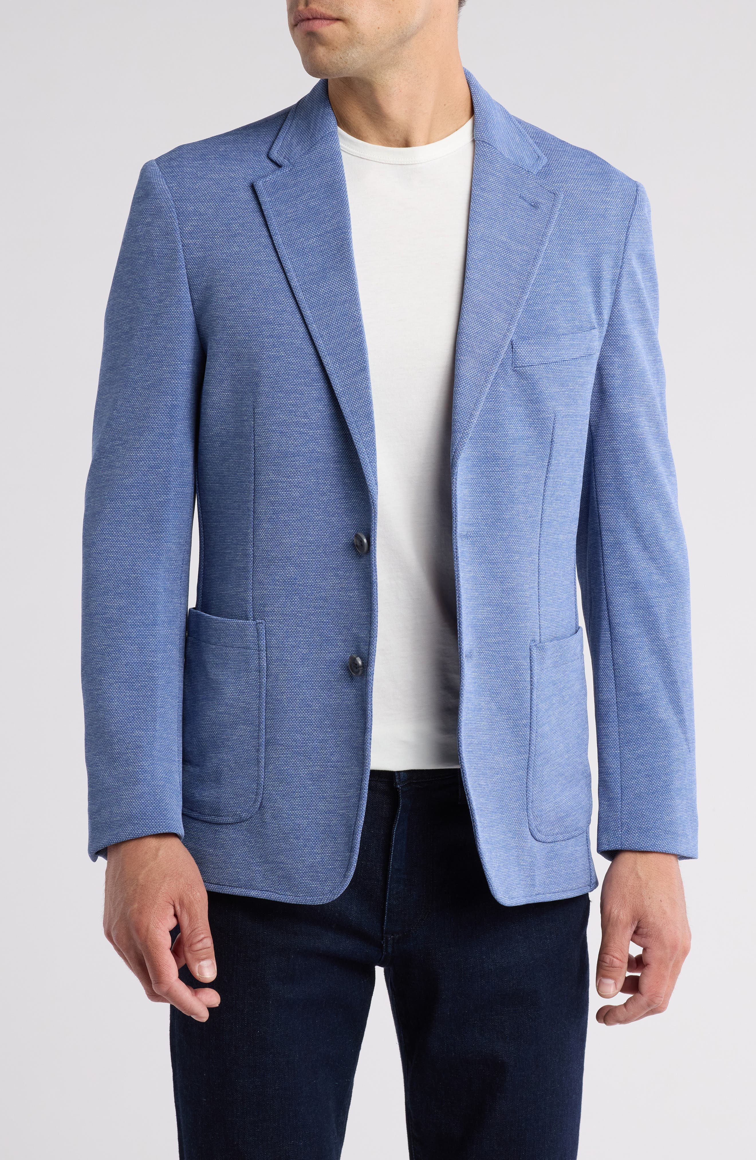 Lucky Brand Mélange Knit Sport Coat