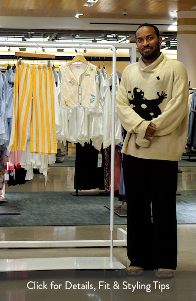 Kids' Embroidered Vest & Stripe Pants Set, sales video thumbnail