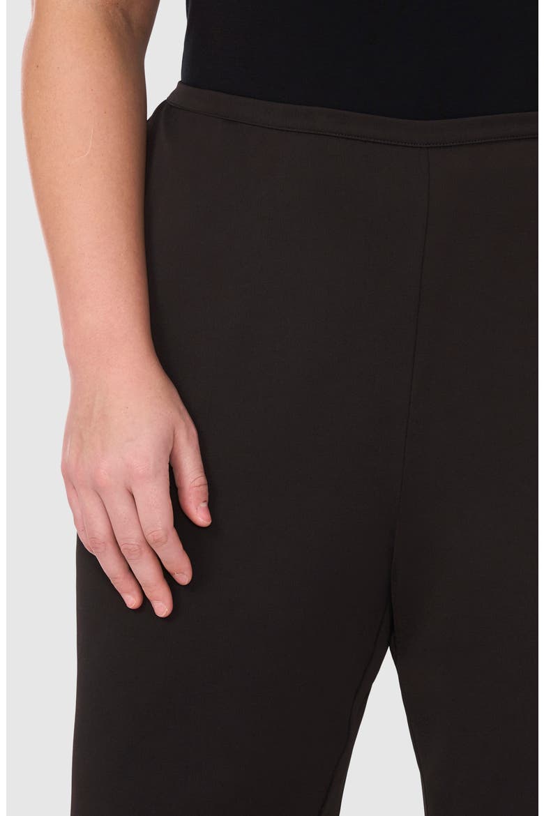 Wide Leg Pull-On Pants, Alternate, color, RICH BLACK