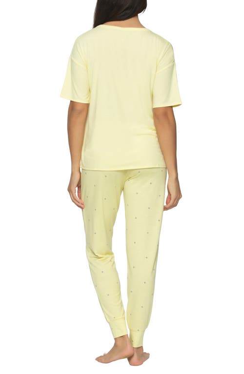 Felina Jessie Henley Pajamas In Yellow