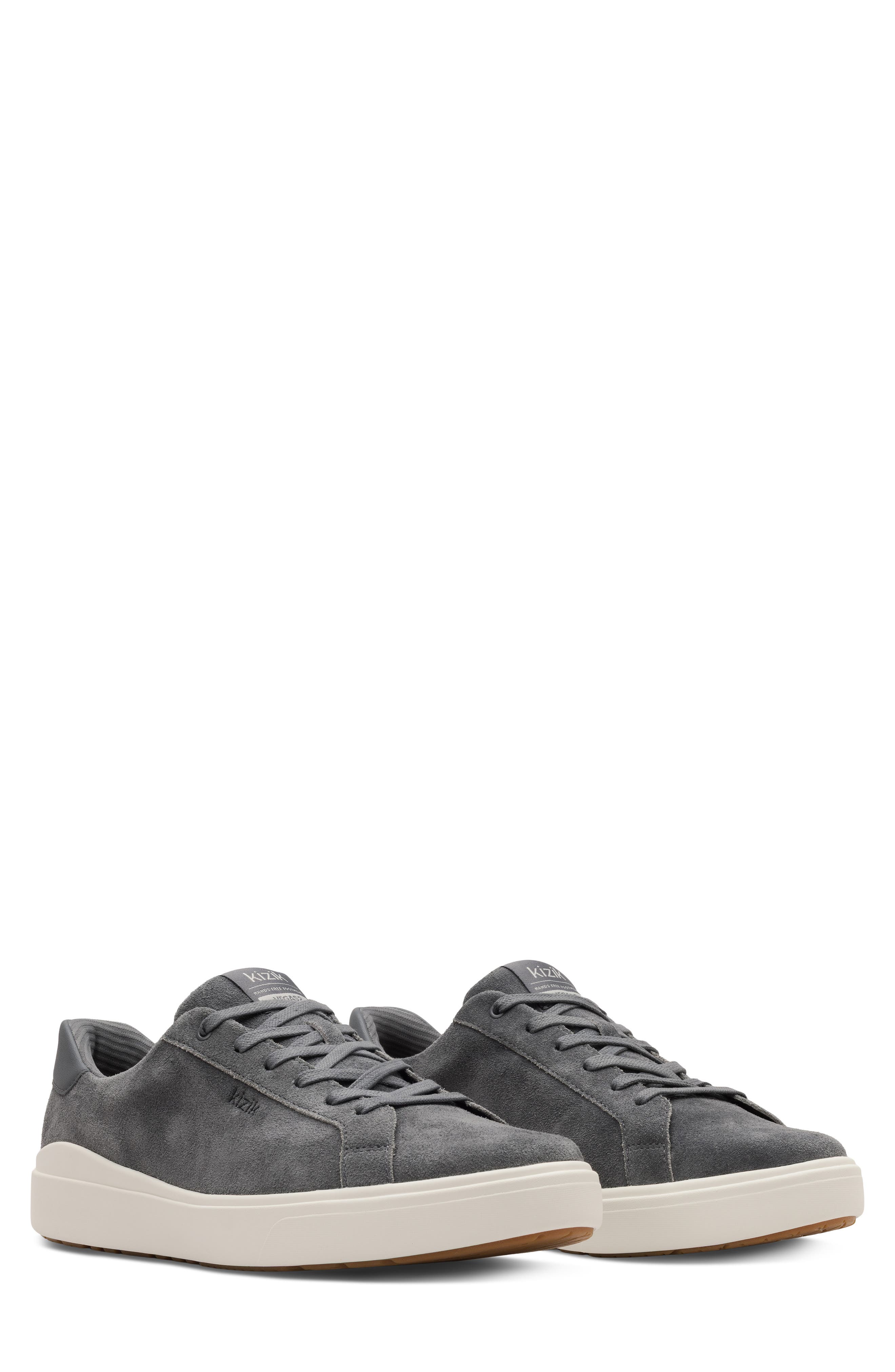 Vegas 2 Leather Sneaker, Main, color, GREY SUEDE