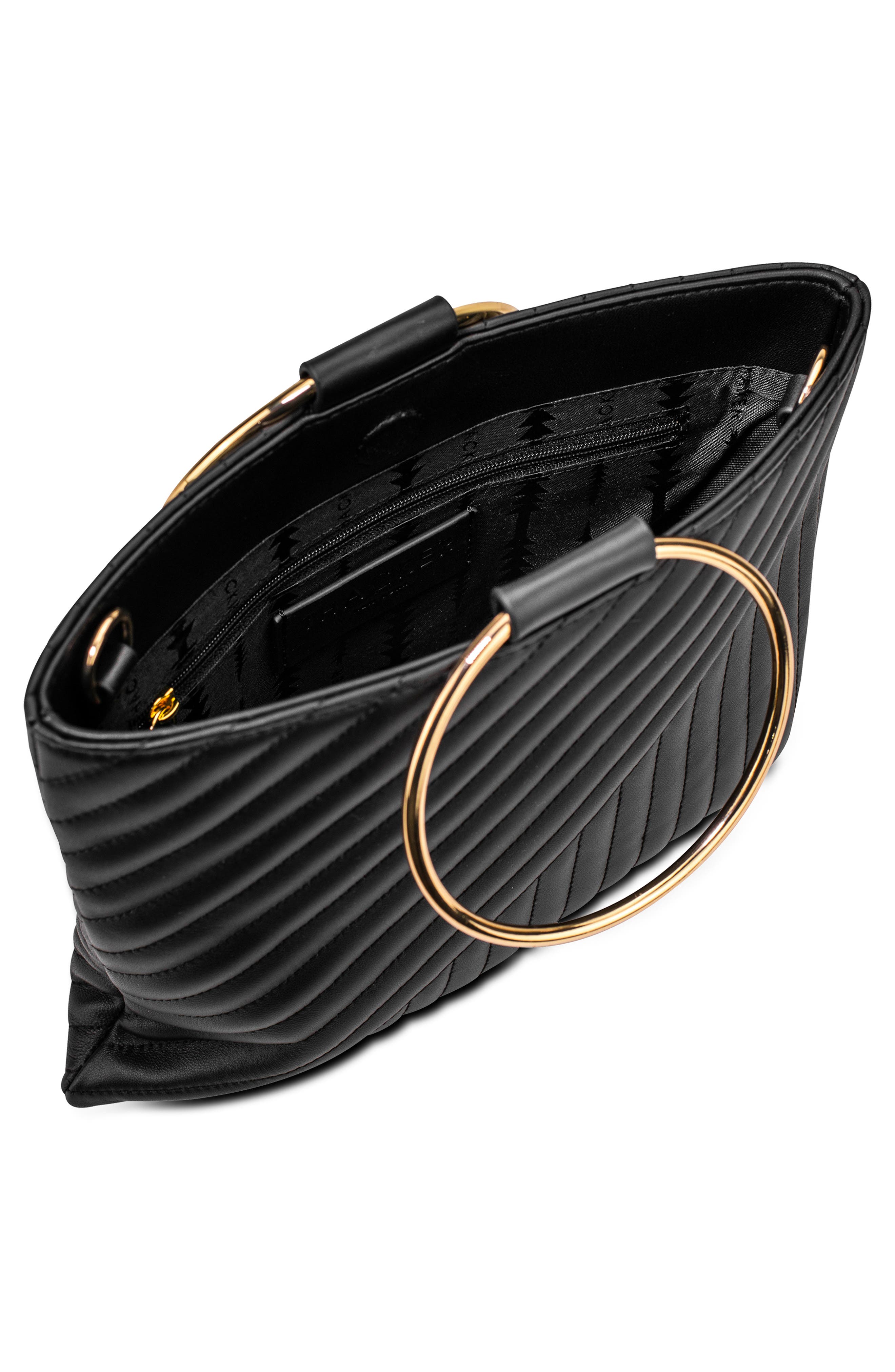 Thacker Quilted Leather Pouch, Alternate, color, 