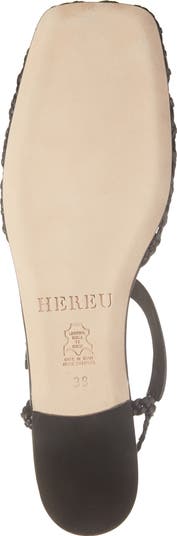 HEREU Reixa Woven T-Strap Sandal (Women) | Nordstrom