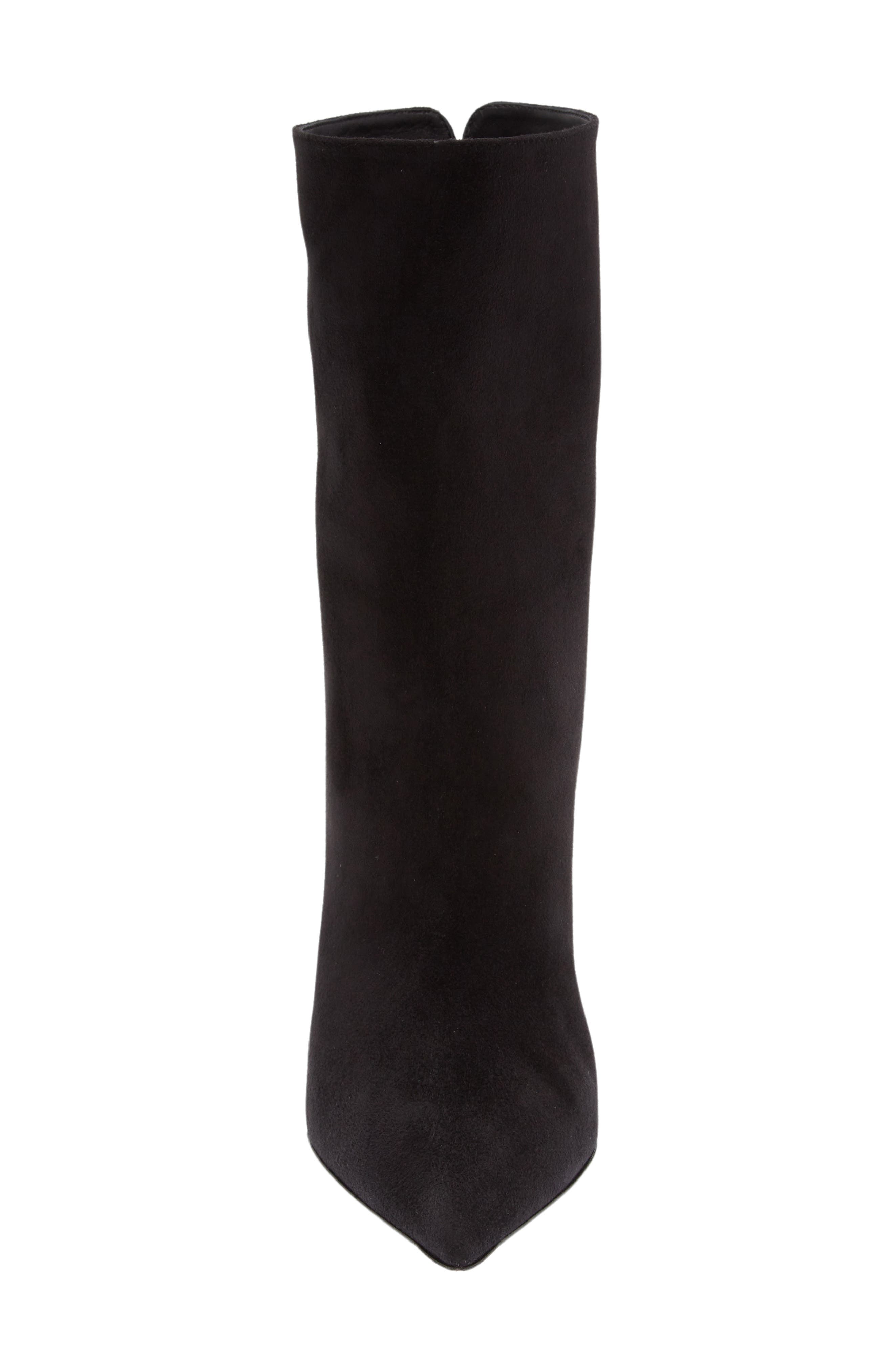 Gianvito Rossi Camoscio Stivale Pointed Toe Bootie, Alternate, color, 