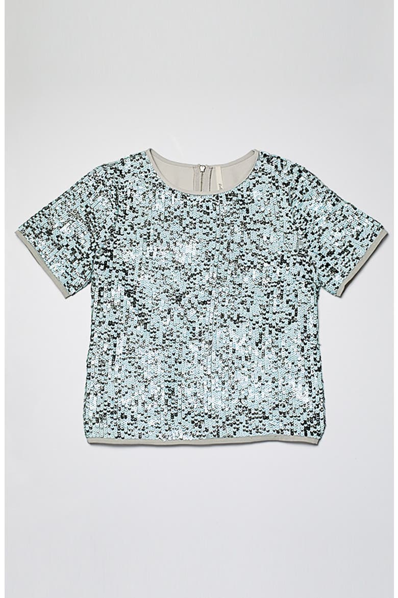 Sequin Top, Alternate, color, BLACK