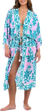 La Blanca Opulent Tie Front Cover-Up