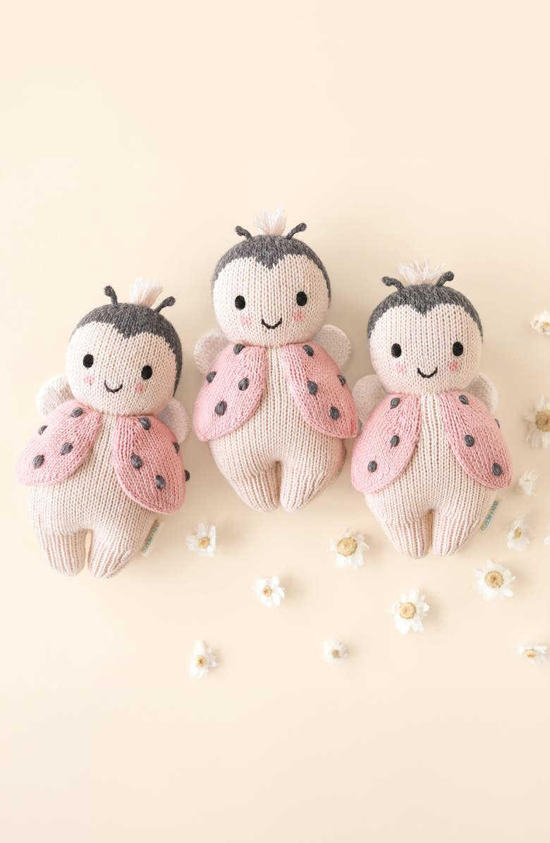 cuddle+kind Ladybug Stuffed Animal, Alternate, color,