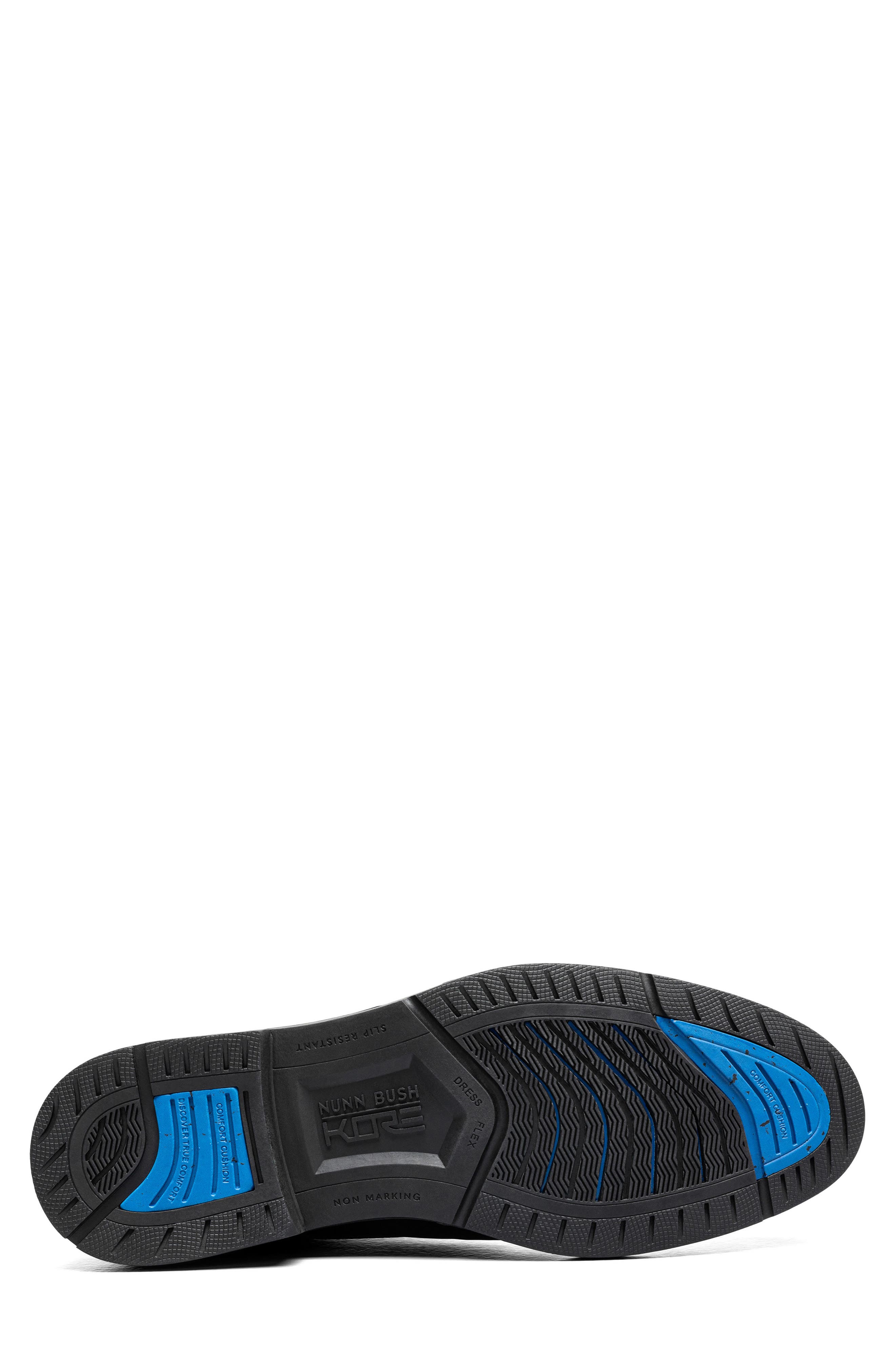 NUNN BUSH Kore EZ Hero Plain Toe Monk Shoe, Alternate, color, Black