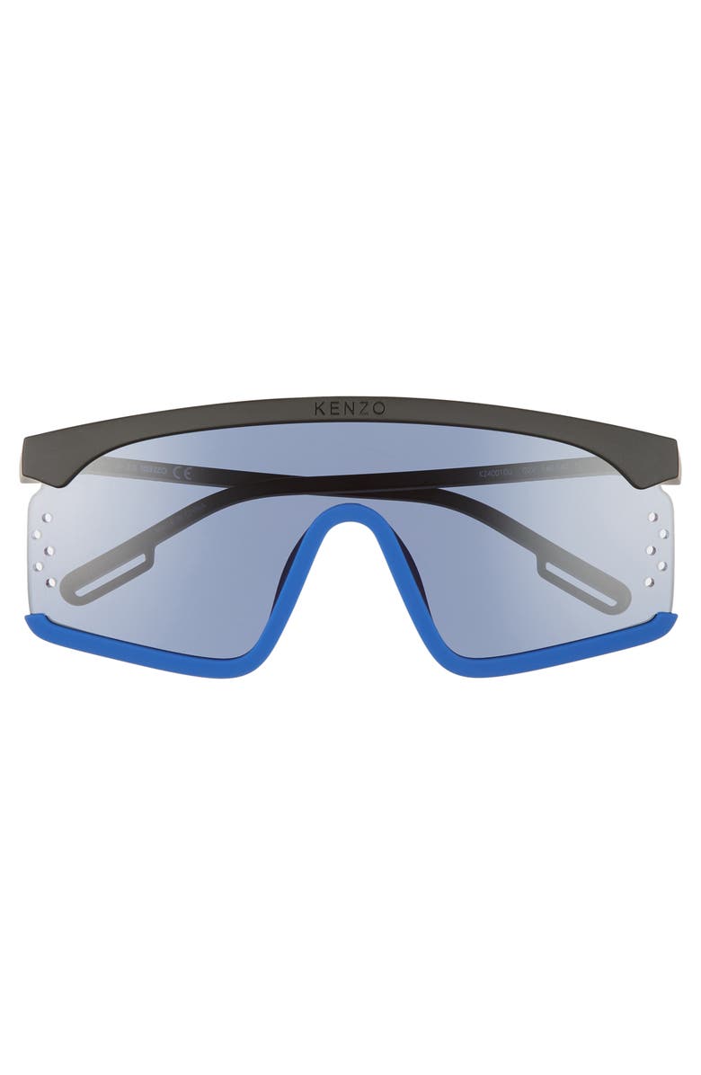 KENZO 140mm Shield Sunglasses, Alternate, color,