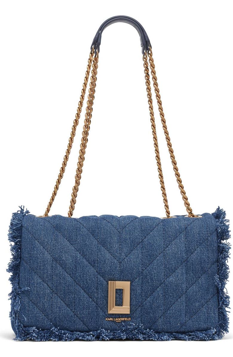 KARL LAGERFELD PARIS Lafayette Medium Shoulder, Main, color,