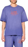 L/AB C/O OFF-WHITE Diag Garment Wash Graphic T-Shirt