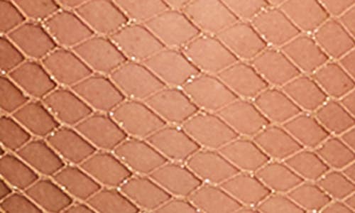 Commando Glitter Fishnet Tights In Neutral