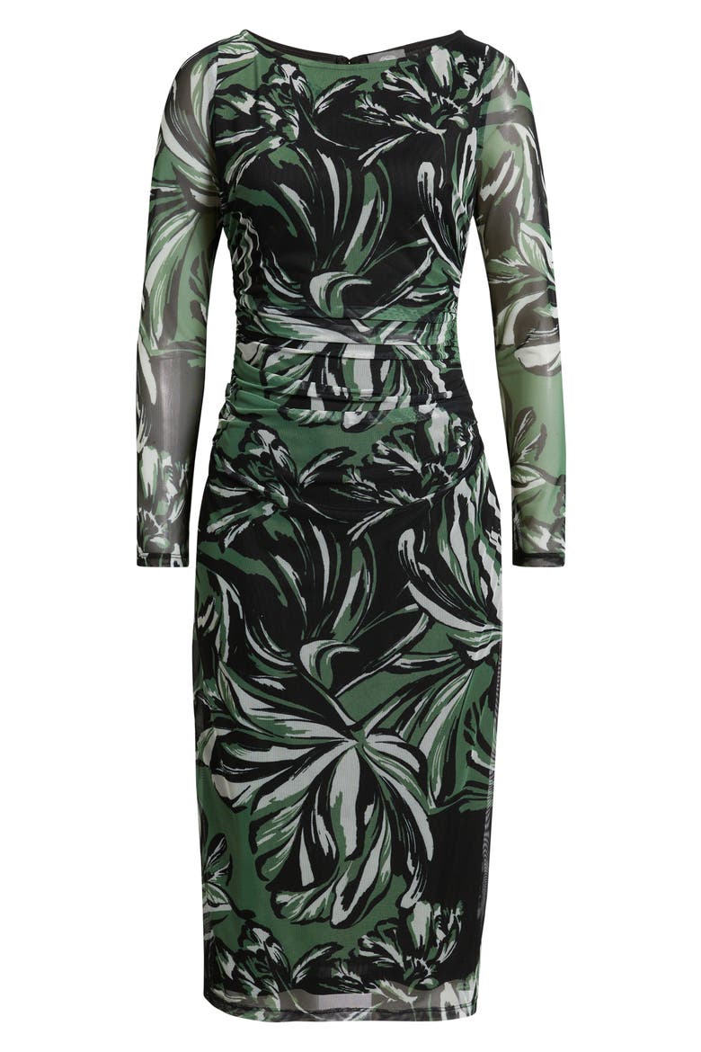 vince camuto mesh dress Vince Camuto Womens Embroidered Mesh Midi Dress, 2 Green at Amazon Women's Clothing store