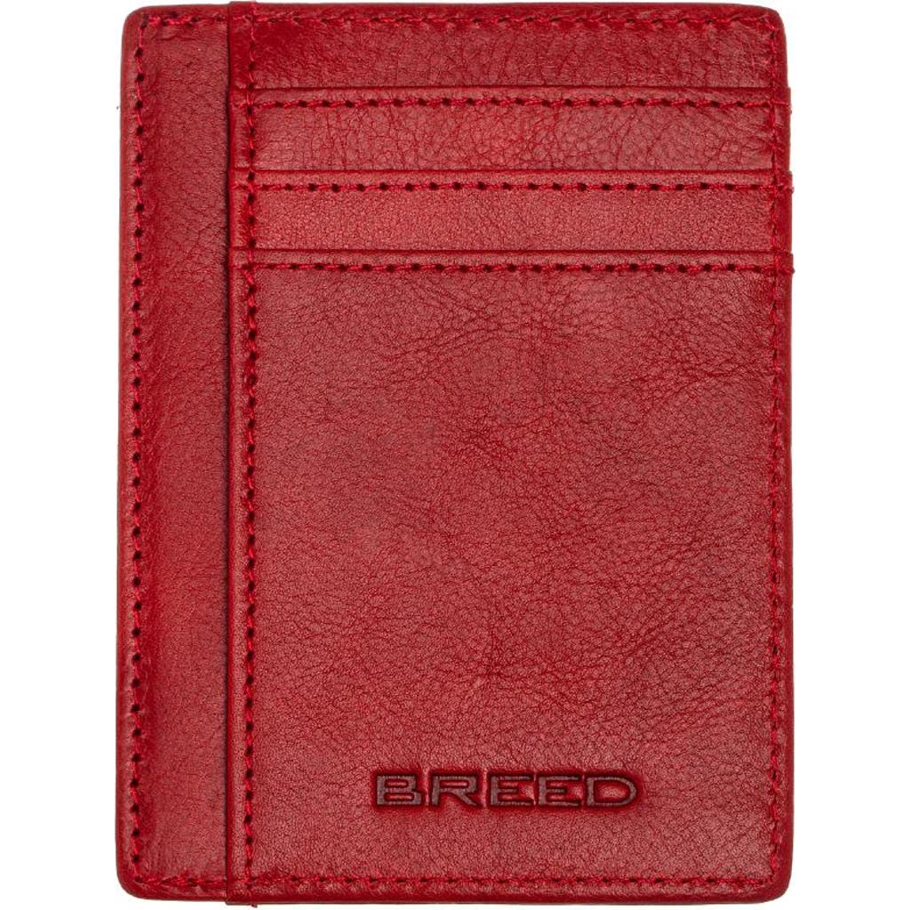 Breed Chase Wallet In Red