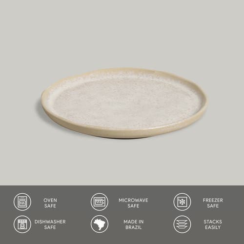 Porto Brasil Bread Plate Set Of 6 In Brown