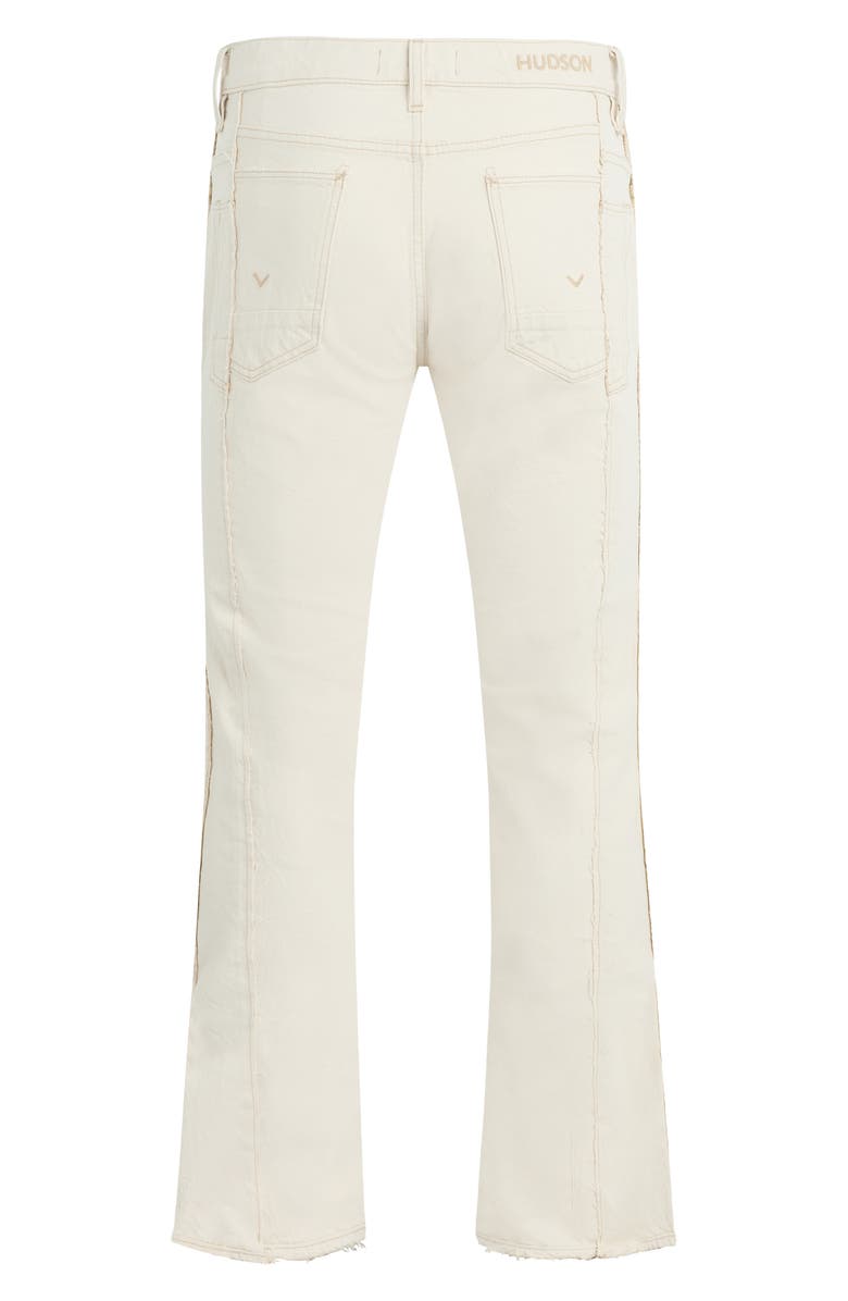 Hudson Jeans Walker Reconstruction Kick Flare Jeans, Alternate, color, Natural