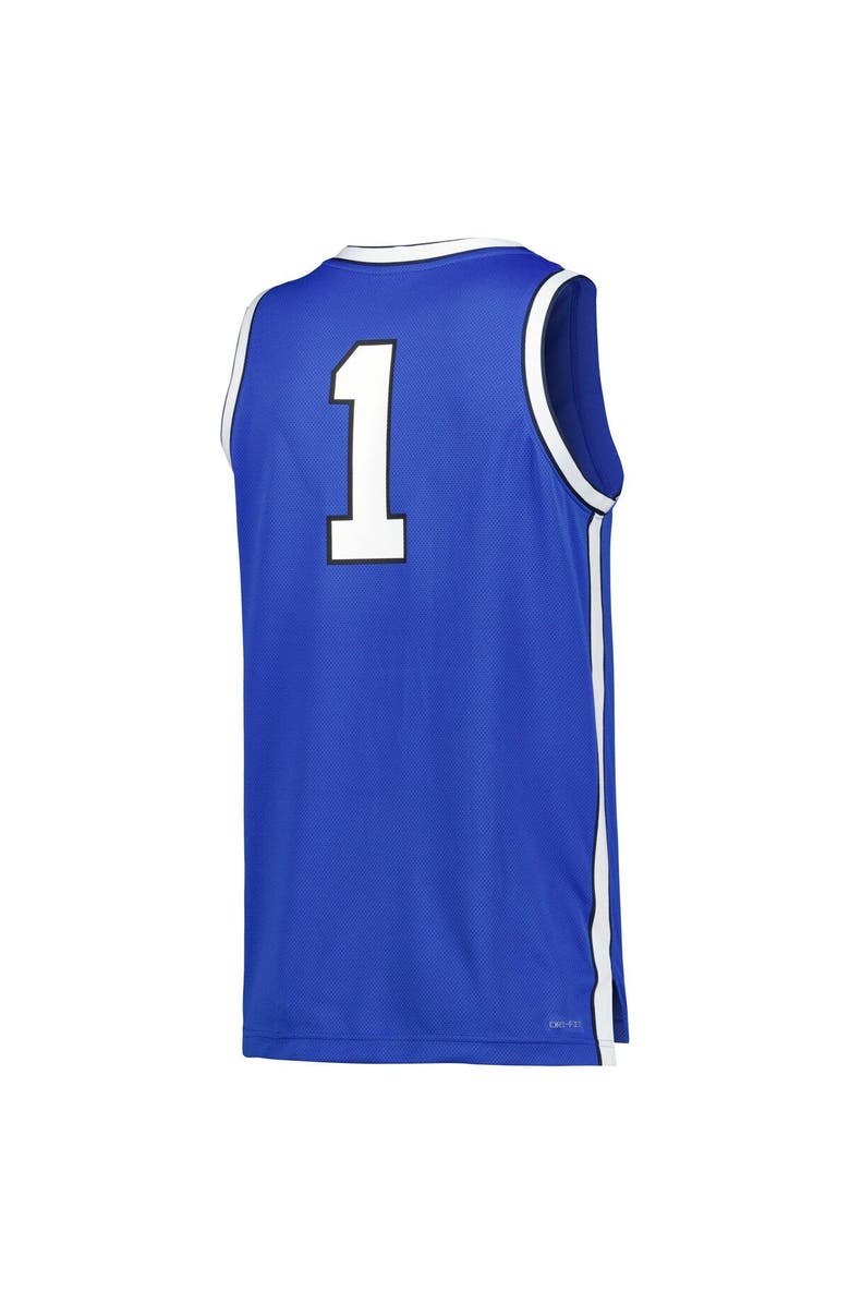 Nike Men's Nike Royal BYU Cougars Replica Basketball Jersey, Alternate, color, 