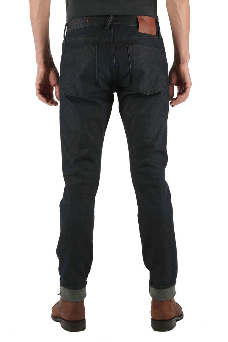 The Pen Slim 14-Ounce Stretch Selvedge Jeans, Alternate, color, JETT