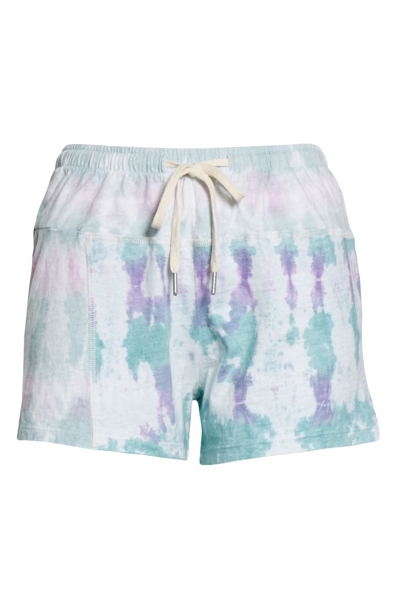 John Elliott Reconstructed Tie Dye Women's Shorts, Alternate, color, 