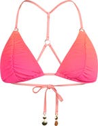 Sunshine 79 Ombré Illusions Ruched Triangle Bikini Top