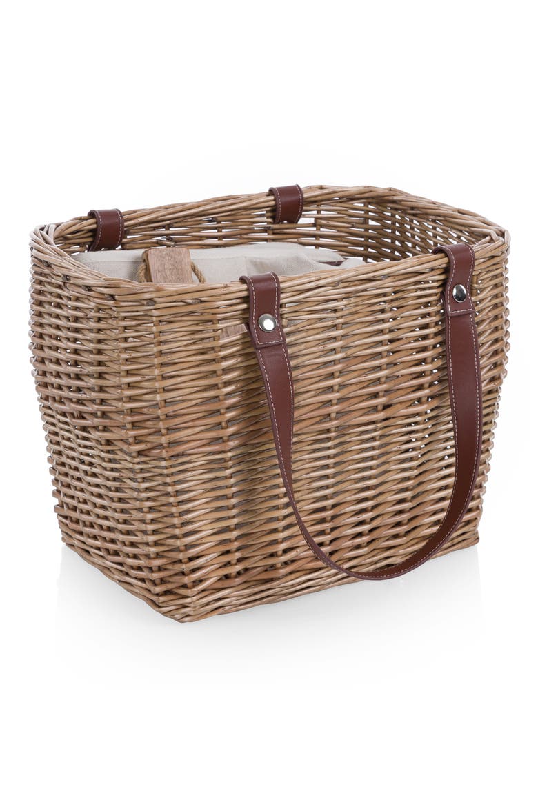Terrabella Picnic Basket, Alternate, color, BEIGE
