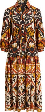 Julia Jordan Geo Print Shirtdress