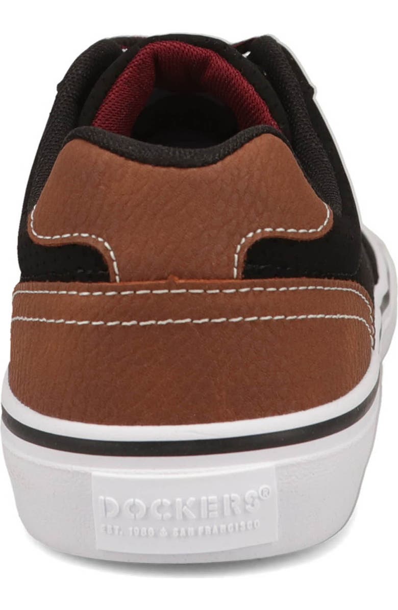 Dockers<sup>®</sup> Hobbs Lace-Up Sneaker, Alternate, color, Black/ Burgundy