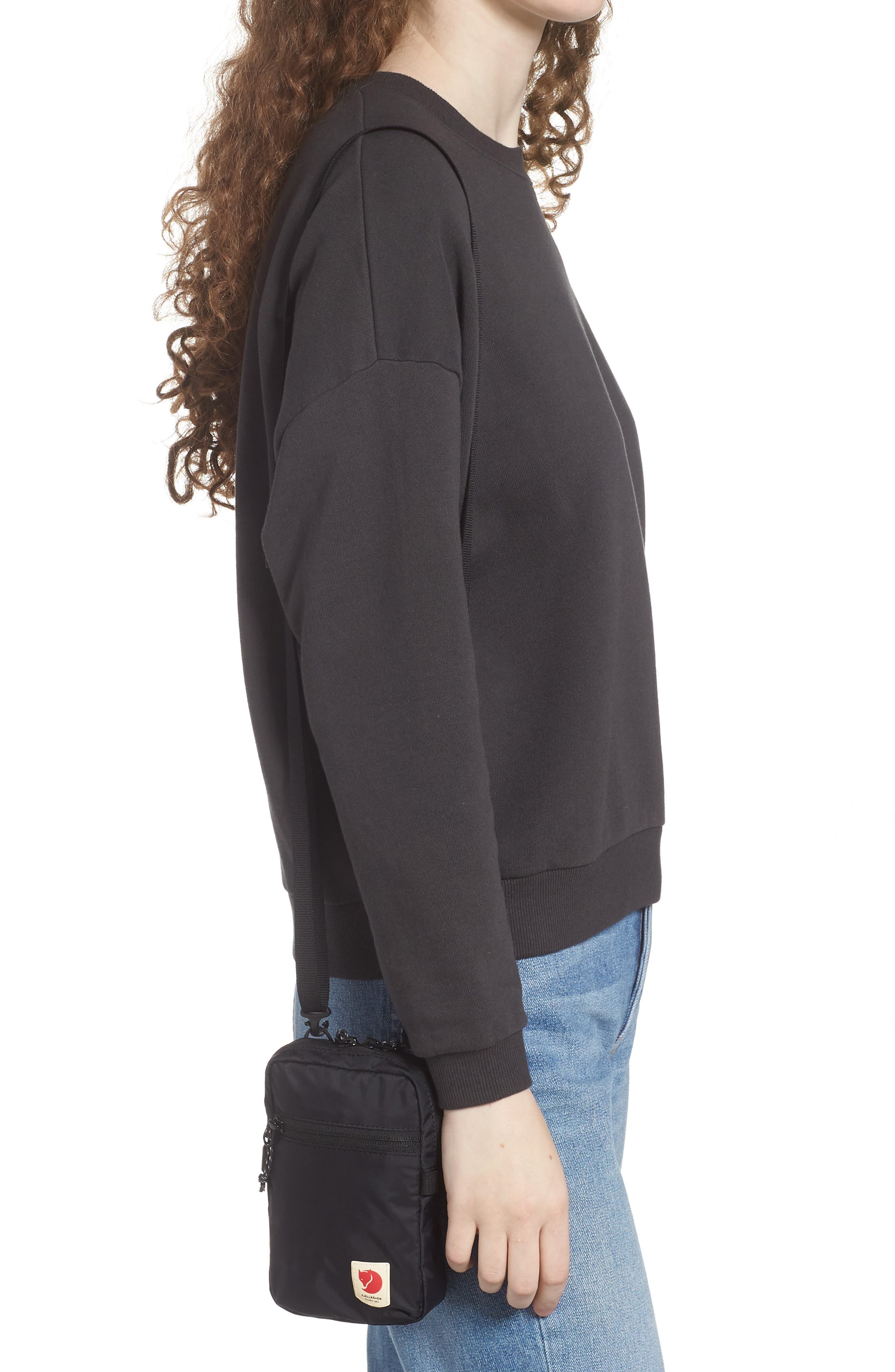 Fjällräven High Coast Convertible Crossbody Bag, Alternate, color, Black