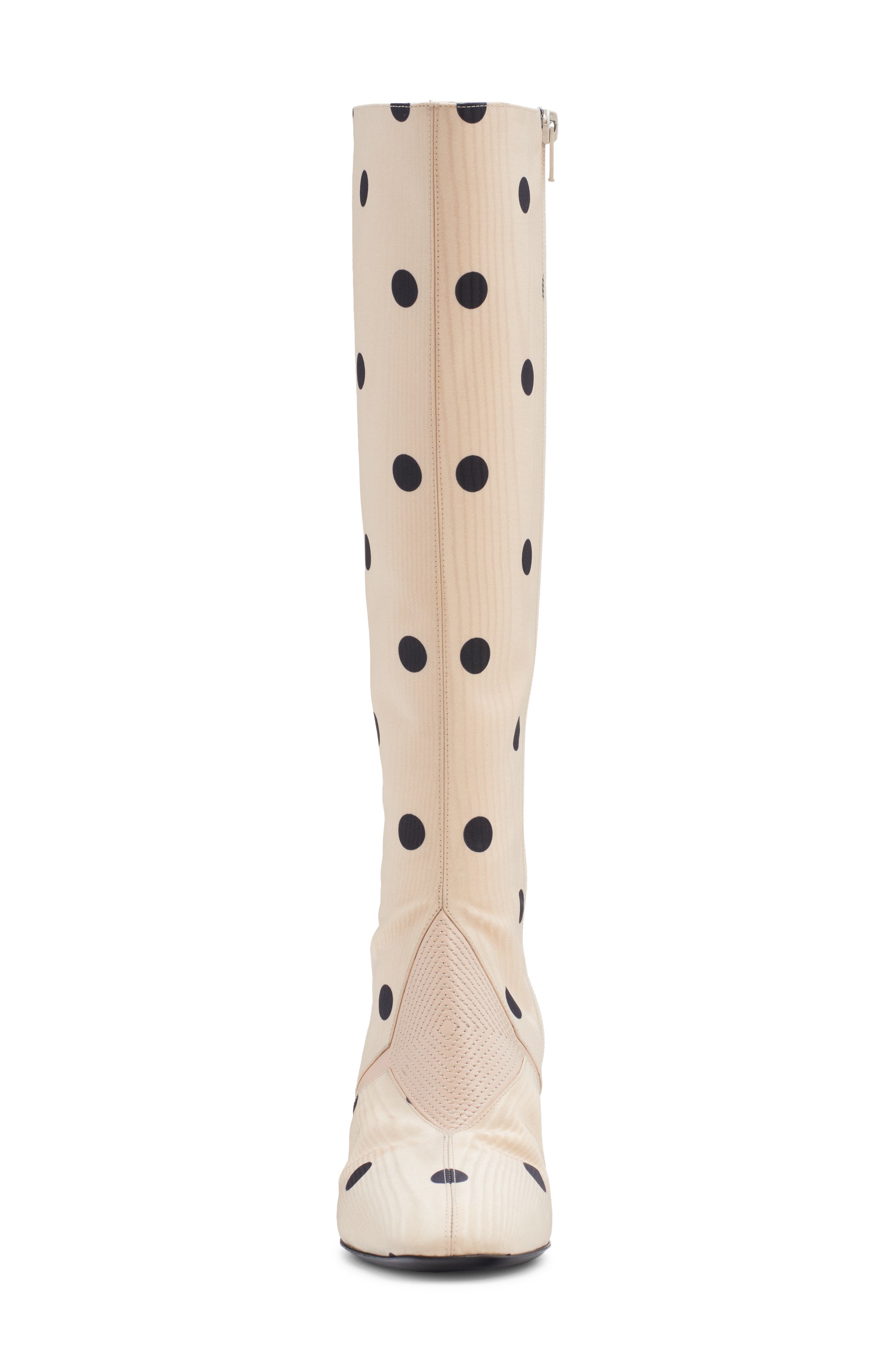 Valentino Garavani Equivogue Polka Dot Boot, Alternate, color, 