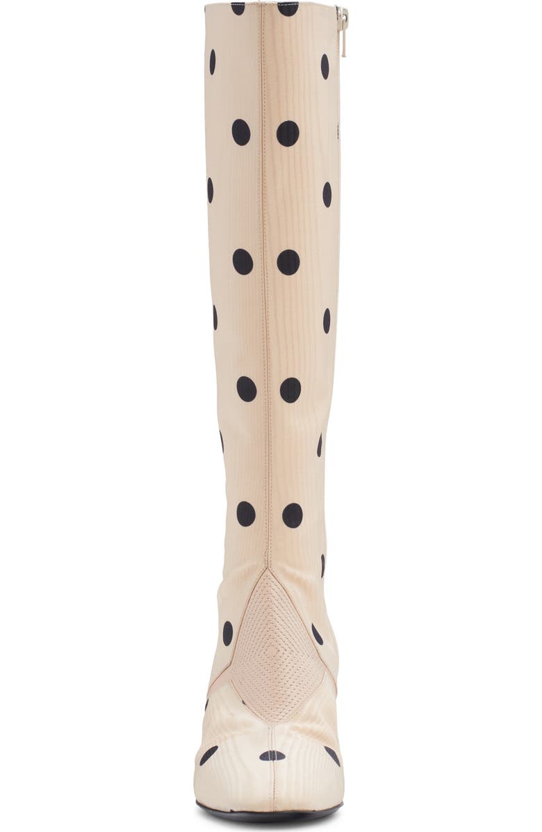 Valentino Garavani Equivogue Polka Dot Boot, Alternate, color,