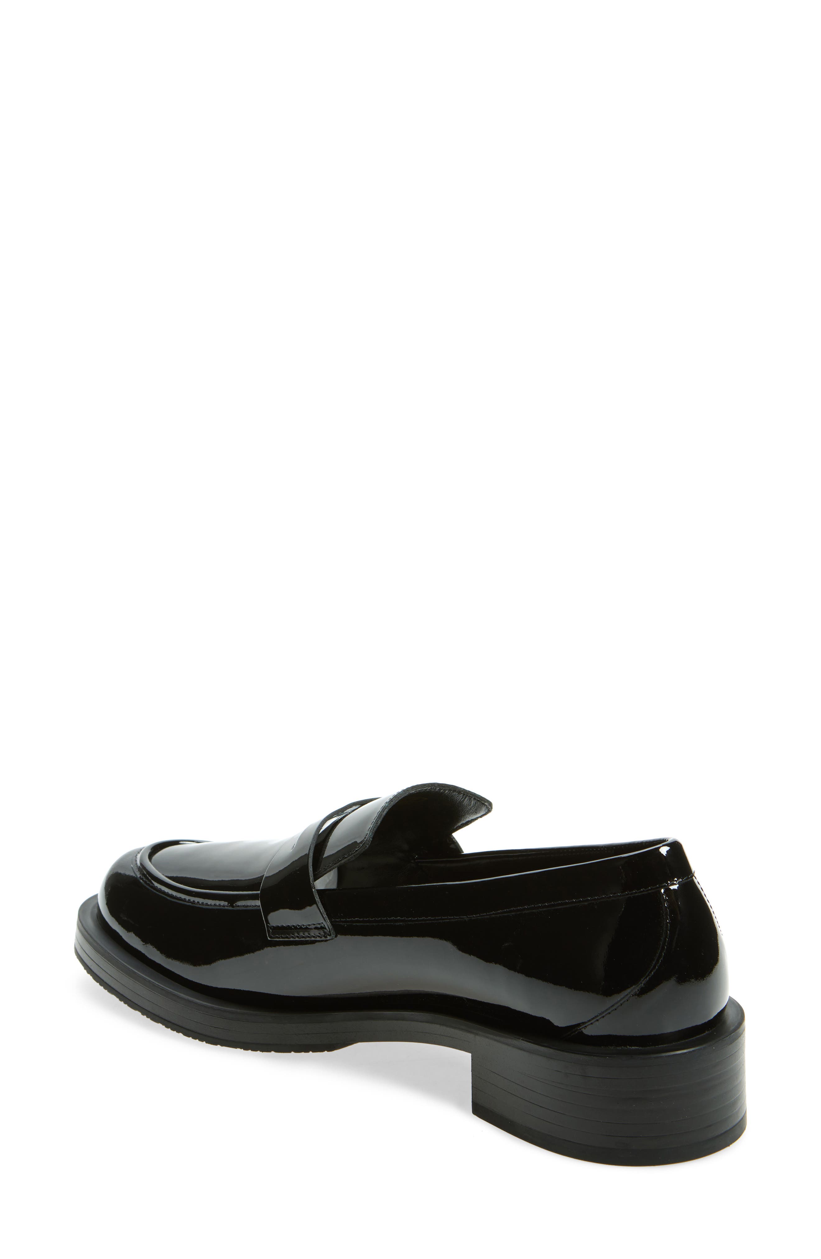 Palmer Penny Loafer, Alternate, color, BLACK
