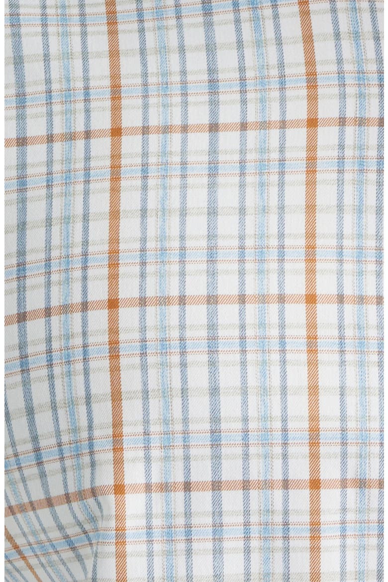 Suave Plaid Button-Down Shirt, Alternate, color, WHITE