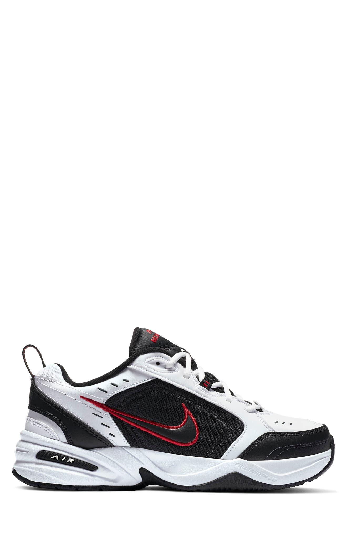 Air Monarch IV Training Sneaker, Alternate, color, 101 WHITE-BLACK