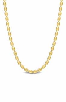 DELMAR 1.8mm Oval Ball Chain Necklace
