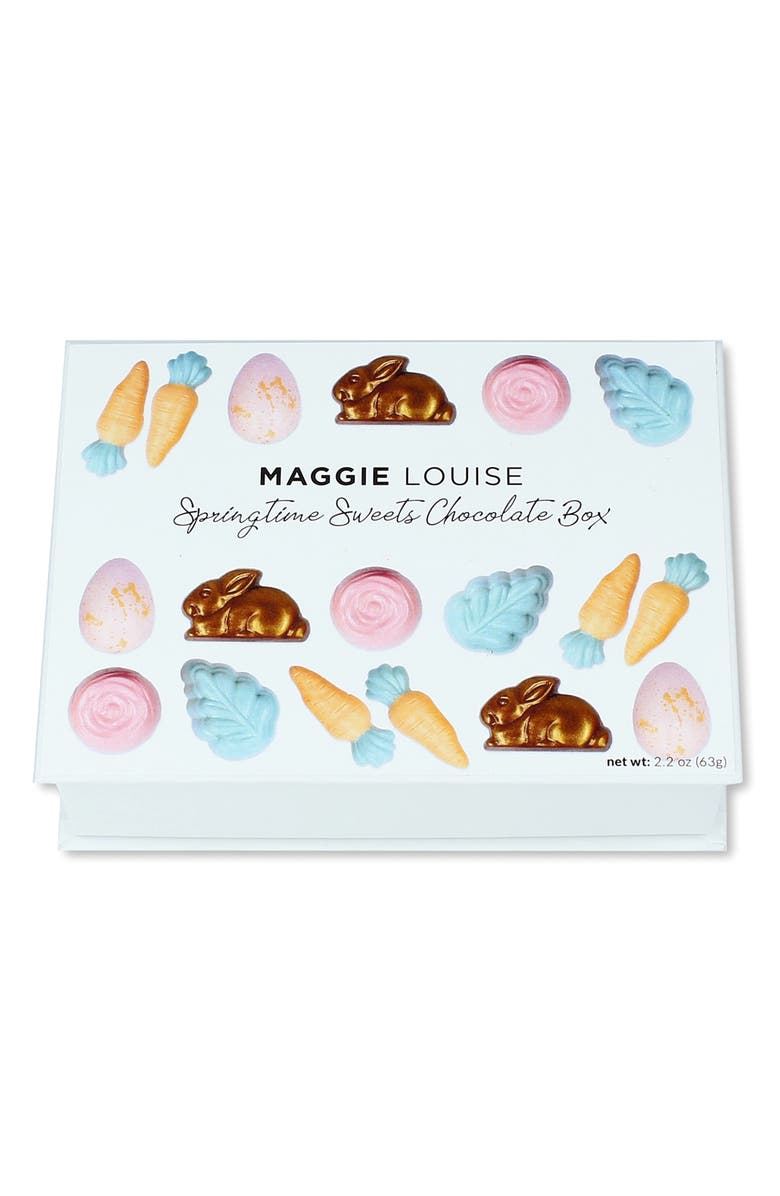 Maggie Louise Confections Springtime Sweets 6-Piece Chocolate Set, Alternate, color, 