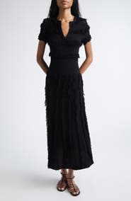 Max Mara Grazia Fringe Sweater Dress