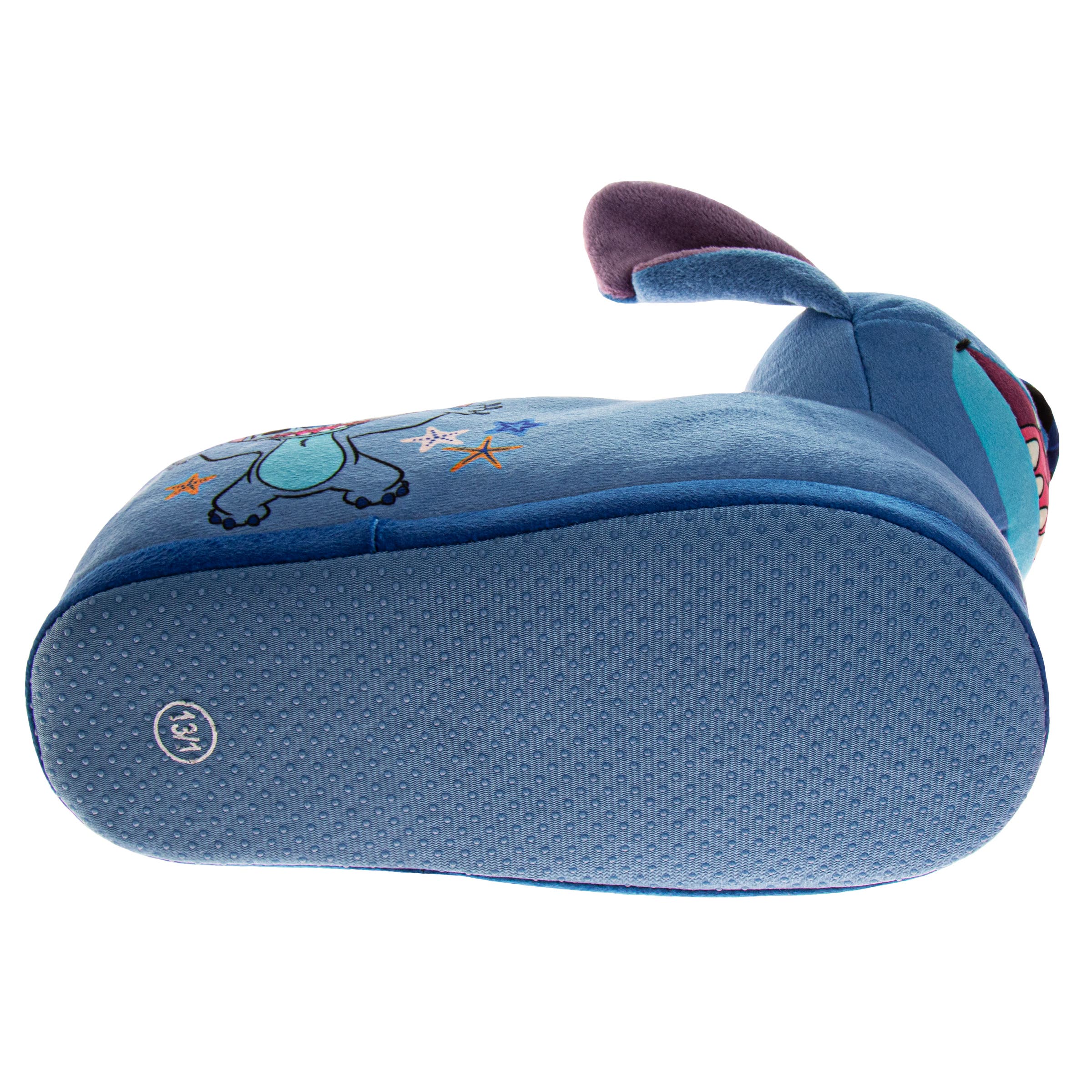 Disney Lilo & Stitch Women's Slippers - Soft, Cozy, and Fun Slip-Ons, Alternate, color, Pink Blue