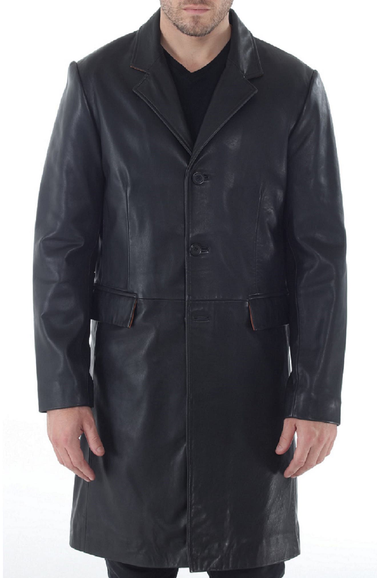 Missani Le Collezioni Lambskin Trench Coat