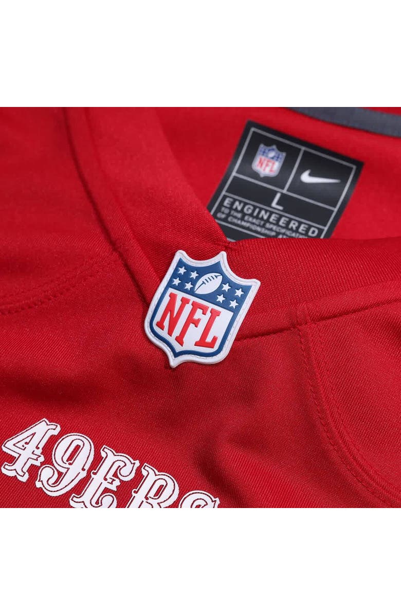 Nike Men's Nike Brock Purdy Scarlet San Francisco 49ers Game Player Jersey, Alternate, color, Scarlet