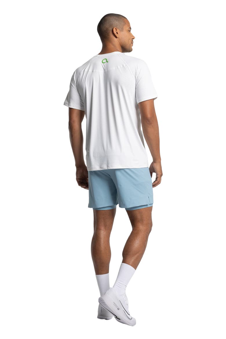 Performance Pickleball Short Sleeve, Alternate, color, White Lotus