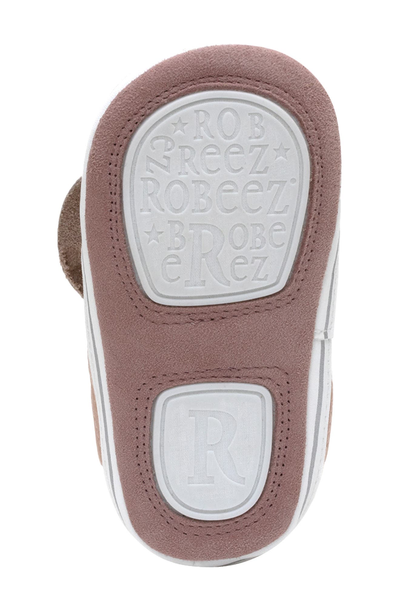 Robeez<sup>®</sup> Aria Leather Bootie, Alternate, color, Light Pink