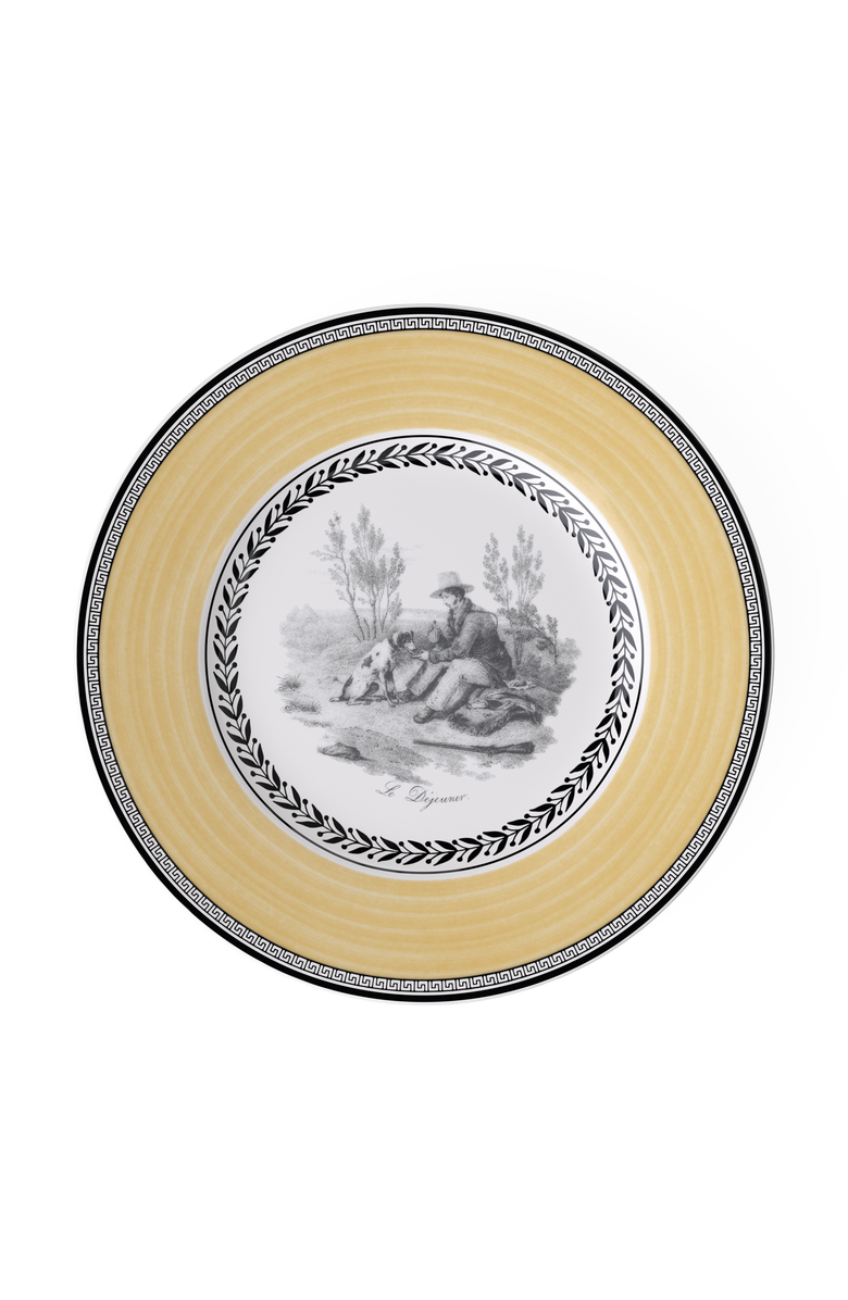 Villeroy & Boch Audun Chasse Salad Plate, Main, color, Yellow